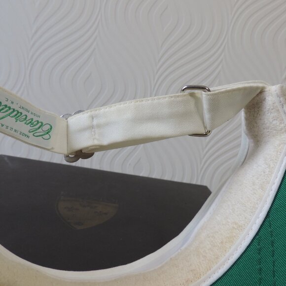 OLEG CASSINI Vintage Signed White Cloverdale Visor The CROSBY at Bermuda Run main image 6